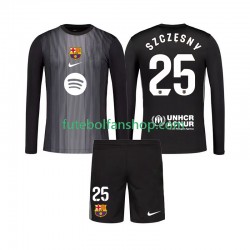 Camisola Alternativa (2ª) Guarda-redes FC Barcelona Szczesny 25 Época 2025/2026 Manga Comprida ,Criança