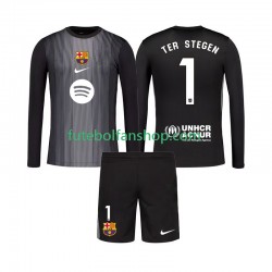 Camisola Alternativa (2ª) Guarda-redes FC Barcelona Ter Stegen 1 Época 2025/2026 Manga Comprida ,Criança