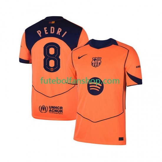 Camisola Alternativa (2ª) FC Barcelona Pedri 8 UCL Época 2025/2026 Manga Curta ,Homem