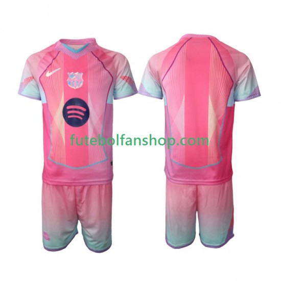Camisola Principal FC Barcelona Special Época 2025/2026 Manga Curta ,Criança
