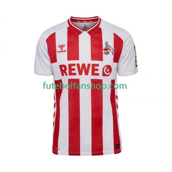 Camisola Principal FC Köln Época 2025/2026 Manga Curta ,Homem Camisola Principal FC Köln Época 2025/2026 Manga Curta ,Homem