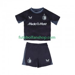 Camisola Alternativo Feyenoord Rotterdam Época 2025/2026 Manga Curta ,Criança