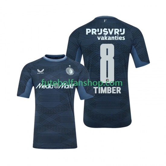 Camisola Alternativo Feyenoord Rotterdam Quinten Timber 8 Época 2025/2026 Manga Curta ,Homem Camisola Alternativo Feyenoord Rotterdam Quinten Timber 8 Época 2025/2026 Manga Curta ,Homem