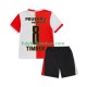 Camisola Principal Feyenoord Rotterdam Quinten Timber 8 Época 2025/2026 Manga Curta ,Criança