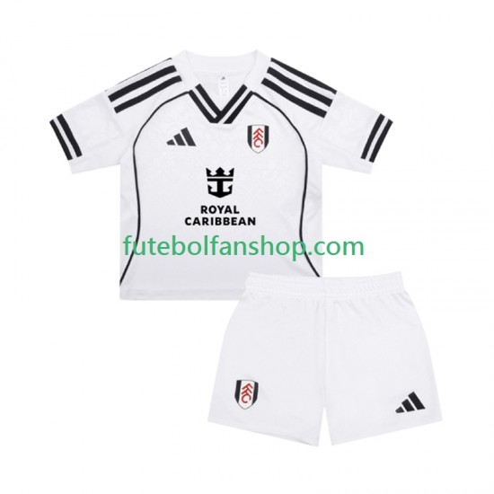 Camisola Principal Fulham Época 2025/2026 Manga Curta ,Criança
