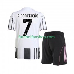 Camisola Principal Juventus Francisco Conceicao 7 Época 2025/2026 Manga Curta ,Criança