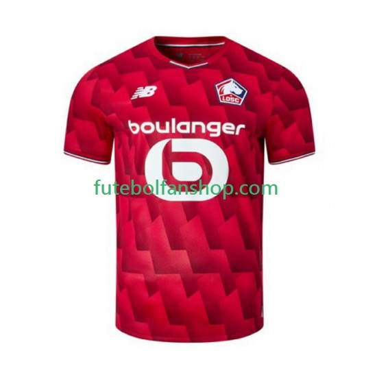 Camisola Principal LOSC Lille Época 2025/2026 Manga Curta ,Homem Camisola Principal LOSC Lille Época 2025/2026 Manga Curta ,Homem