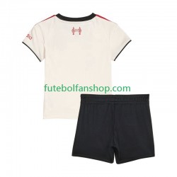 Camisola Alternativo Liverpool Época 2025/2026 Manga Curta ,Criança