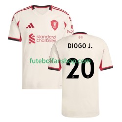 Camisola Alternativo Liverpool Diogo Jota 20 Época 2025/2026 Manga Curta ,Homem