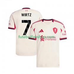 Camisola Alternativo Liverpool Florian Wirtz 7 Época 2025/2026 Manga Curta ,Homem