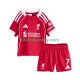 Camisola Principal Liverpool Florian Wirtz 7 Época 2025/2026 Manga Curta ,Criança