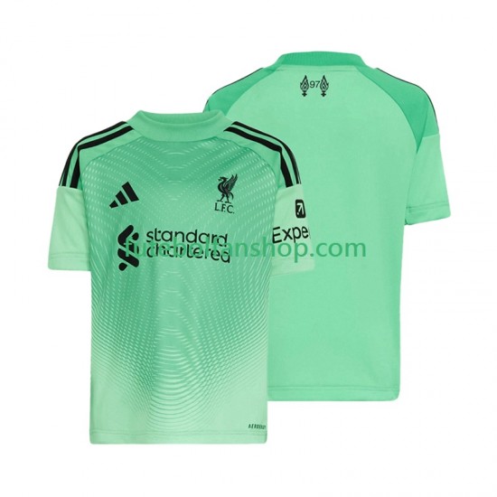 Camisola Principal Guarda-redes Liverpool Época 2025/2026 Manga Curta ,Homem