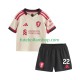 Camisola Alternativo Liverpool Hugo Ekitike 22 Época 2025/2026 Manga Curta ,Criança