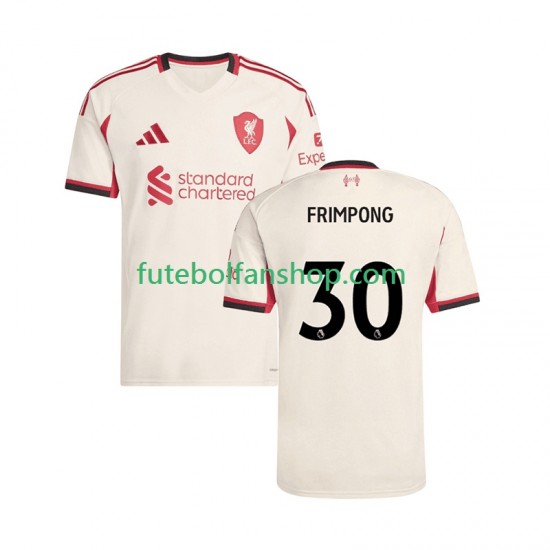 Camisola Alternativo Liverpool Jeremie Frimpong 30 Época 2025/2026 Manga Curta ,Homem