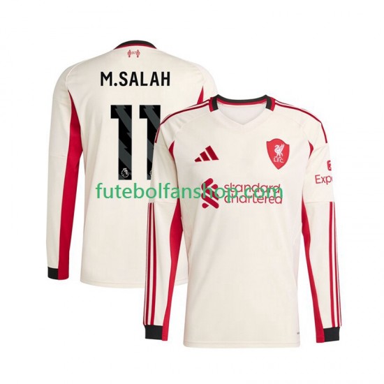 Camisola Alternativo Liverpool Mohamed Salah 11 Época 2025/2026 Manga Comprida ,Homem