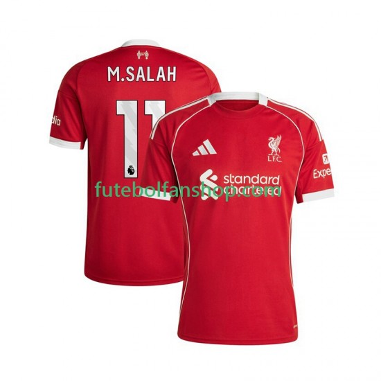 Camisola Principal Liverpool Mohamed Salah 11 Época 2025/2026 Manga Curta ,Homem
