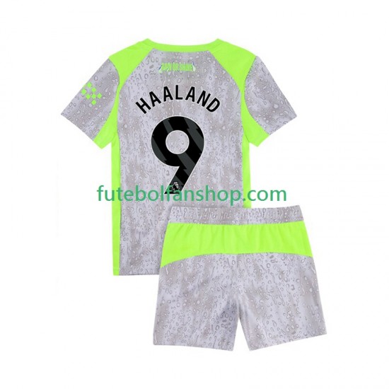 Camisola Alternativa (2ª) Manchester City Erling Haaland 9 Época 2025/2026 Manga Curta ,Homem ,Criança