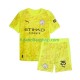 Camisola Alternativa (2ª) Guarda-redes Manchester City Gianluigi Donnarumma 25 Época 2025/2026 Manga Curta ,Criança
