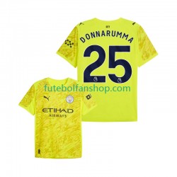 Camisola Alternativa (2ª) Guarda-redes Manchester City Gianluigi Donnarumma 25 Época 2025/2026 Manga Curta ,Homem