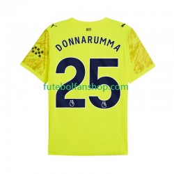 Camisola Alternativa (2ª) Guarda-redes Manchester City Gianluigi Donnarumma 25 Época 2025/2026 Manga Curta ,Homem