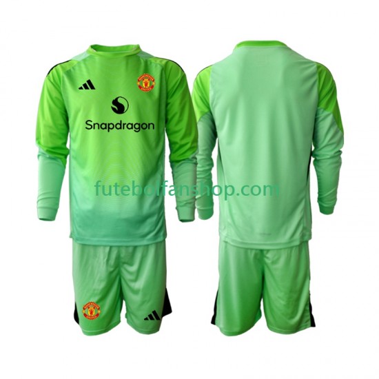 Camisola Alternativa (3ª) Guarda-redes Manchester United Época 2025/2026 Manga Comprida ,Criança