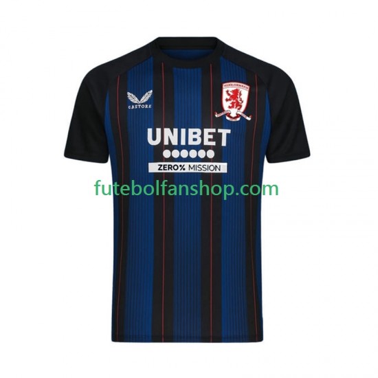 Camisola Alternativo Middlesbrough Época 2025/2026 Manga Curta ,Homem