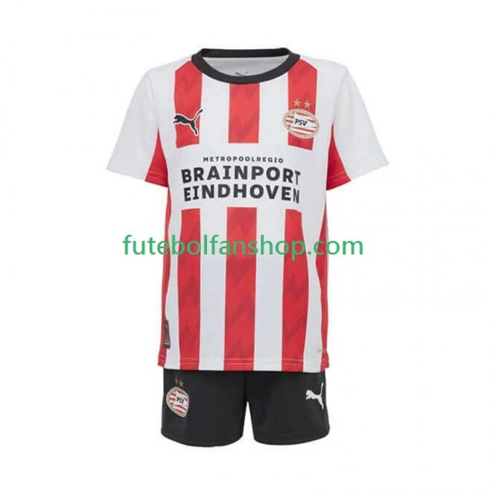 Camisola Principal PSV Eindhoven Época 2025/2026 Manga Curta ,Criança Camisola Principal PSV Eindhoven Época 2025/2026 Manga Curta ,Criança
