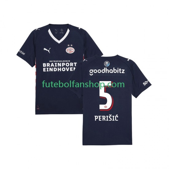 Camisola Alternativo PSV Eindhoven Ivan Perisic 5 Época 2025/2026 Manga Curta ,Homem