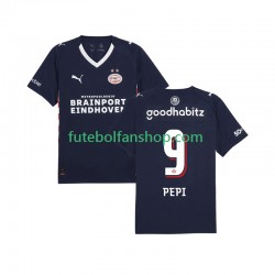 Camisola Alternativo PSV Eindhoven Ricardo Pepi 9 Época 2025/2026 Manga Curta ,Homem