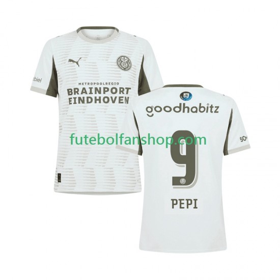 Camisola Alternativa (2ª) PSV Eindhoven Ricardo Pepi 9 Época 2025/2026 Manga Curta ,Homem