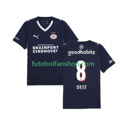 Camisola Alternativo PSV Eindhoven Sergino Dest 8 Época 2025/2026 Manga Curta ,Homem