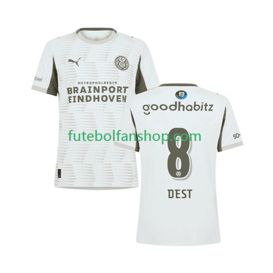 Camisola Alternativa (2ª) PSV Eindhoven Sergino Dest 8 Época 2025/2026 Manga Curta ,Homem
