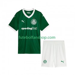 Camisola Principal Palmeiras Época 2025/2026 Manga Curta ,Criança