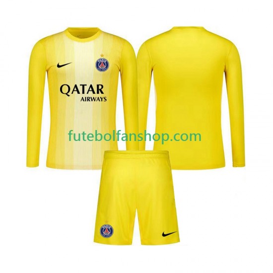 Camisola Alternativa (2ª) Guarda-redes Paris Saint-Germain Época 2025/2026 Manga Comprida ,Criança