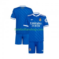 Camisola Alternativa (2ª) Real Madrid Época 2025/2026 Manga Curta ,Criança