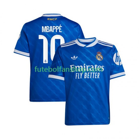 Camisola Alternativa (2ª) Real Madrid Kylian Mbappe 10 Época 2025/2026 Manga Curta ,Homem
