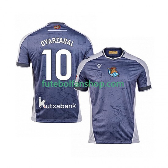 Camisola Alternativo Real Sociedad Mikel Oyarzabal 10 Época 2025/2026 Manga Curta ,Homem