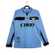 Camisola Principal SS Lazio Retro 1998 1999 Manga Comprida ,Homem Camisola Principal SS Lazio Retro 1998 1999 Manga Comprida ,Homem