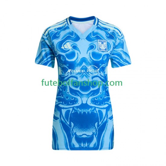 Camisola Alternativo Tigres UANL Época 2025/2026 Manga Curta ,Senhora