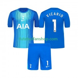 Camisola Alternativo Guarda-redes Tottenham Hotspur Guglielmo Vicario 1 Época 2025/2026 Manga Curta ,Criança