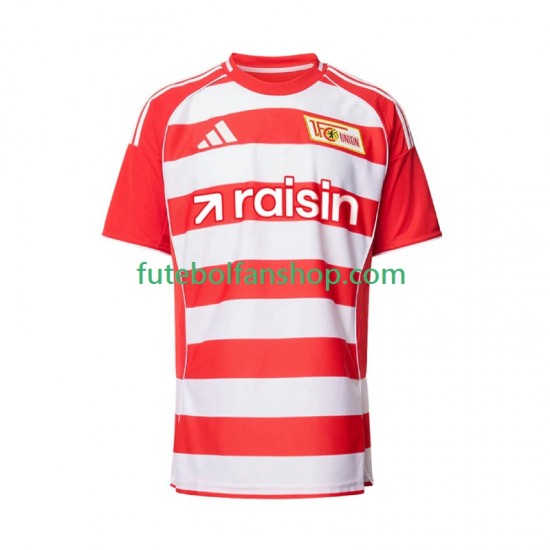 Camisola Principal Union Berlin Época 2025/2026 Manga Curta ,Homem