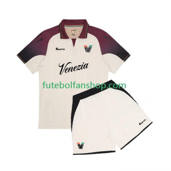 Camisola Alternativo Venezia Época 2025/2026 Manga Curta ,Criança