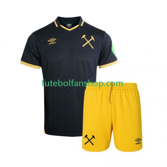 Camisola Alternativa (2ª) West Ham United Época 2025/2026 Manga Curta ,Criança
