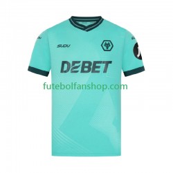 Camisola Alternativo Wolverhampton Wanderers Época 2024/2025 Manga Curta ,Homem