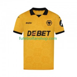 Camisola Principal Wolverhampton Wanderers Época 2025/2026 Manga Curta ,Homem