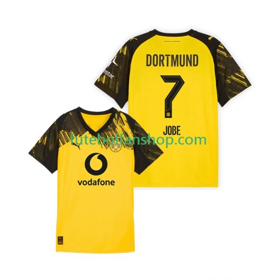 Camisola Principal Borussia Dortmund Jobe Bellingham 7 Época 2025/2026 Manga Curta ,Homem Camisola Principal Borussia Dortmund Jobe Bellingham 7 Época 2025/2026 Manga Curta ,Homem