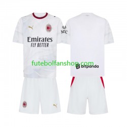 Camisola Alternativo AC Milan Época 2026/2027 Manga Curta ,Criança