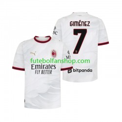 Camisola Alternativo AC Milan Gimenez 7 Época 2026/2027 Manga Curta ,Homem