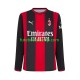 Camisola Principal AC Milan Época 2026/2027 Manga Comprida ,Homem