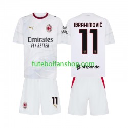 Camisola Alternativo AC Milan Ibrahimovic 11 Época 2026/2027 Manga Curta ,Criança